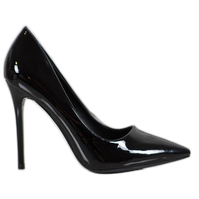 Small Swan Goupilles vernies le noir