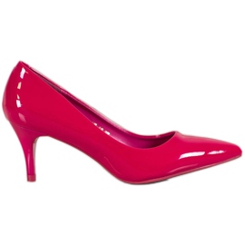 Comer Talons Vernis Confortables rouge