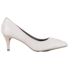 Comer talons hauts classiques gris Comer talons hauts classiques gris