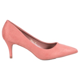 Comer talons hauts classiques rose jaune