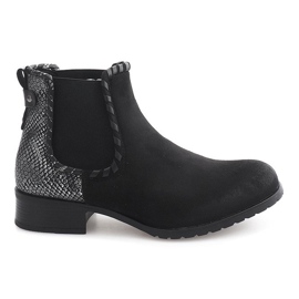 Bottes chaudes C307 Noir le noir