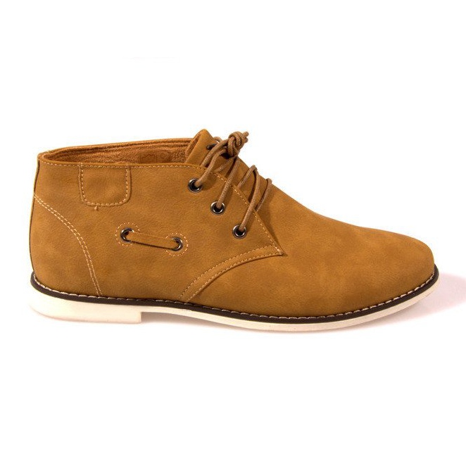Bottes Hautes Attachées DS900 Camel brun
