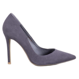 Vices Talons en daim gris