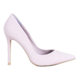 Vices Talons en daim violet