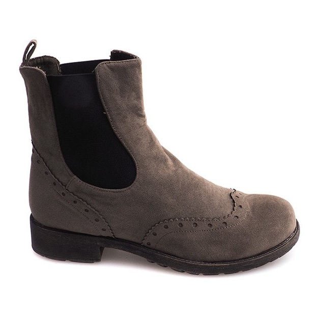 Bottines Chelsea Classiques 318 Kaki