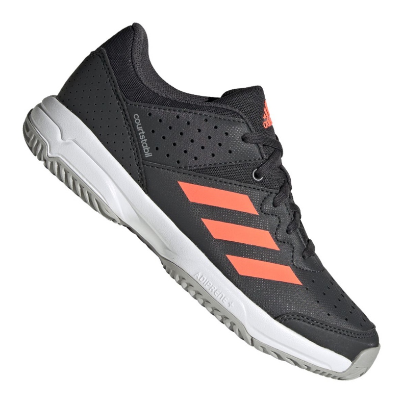 Chaussures adidas Court Stabil Jr EH2557 le noir le noir