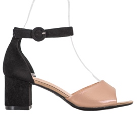 Escarpins à la mode VINCEZA brun noir