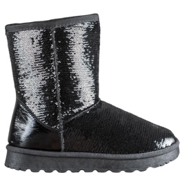 SHELOVET Mukluki Avec Paillettes noir