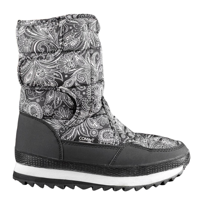SHELOVET Bottes de neige pour l'hiver le noir