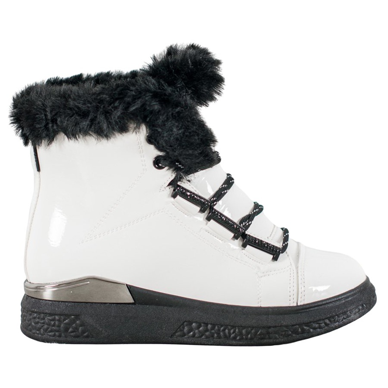 Bella Paris Bottes de neige blanches