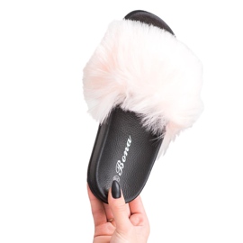 SHELOVET Pantoufles élégantes rose