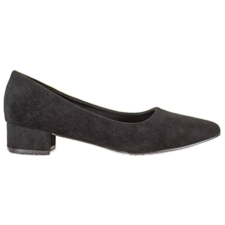 SHELOVET Escarpins à talon plat le noir