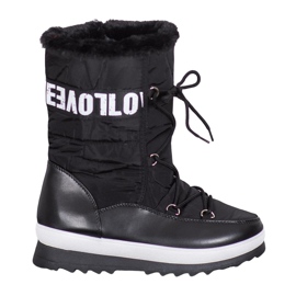 SHELOVET Aime les bottes de neige noir