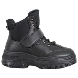 Bona Bottines à la mode noires