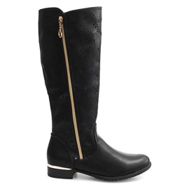 Bottes ajourées 6769 Noir
