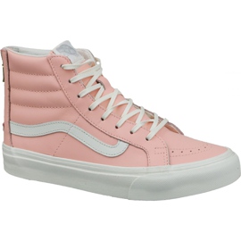 Chaussures Vans Sk8-Hi Slim Zip W VXH8JMZ rose Chaussures Vans Sk8-Hi Slim Zip W VXH8JMZ rose