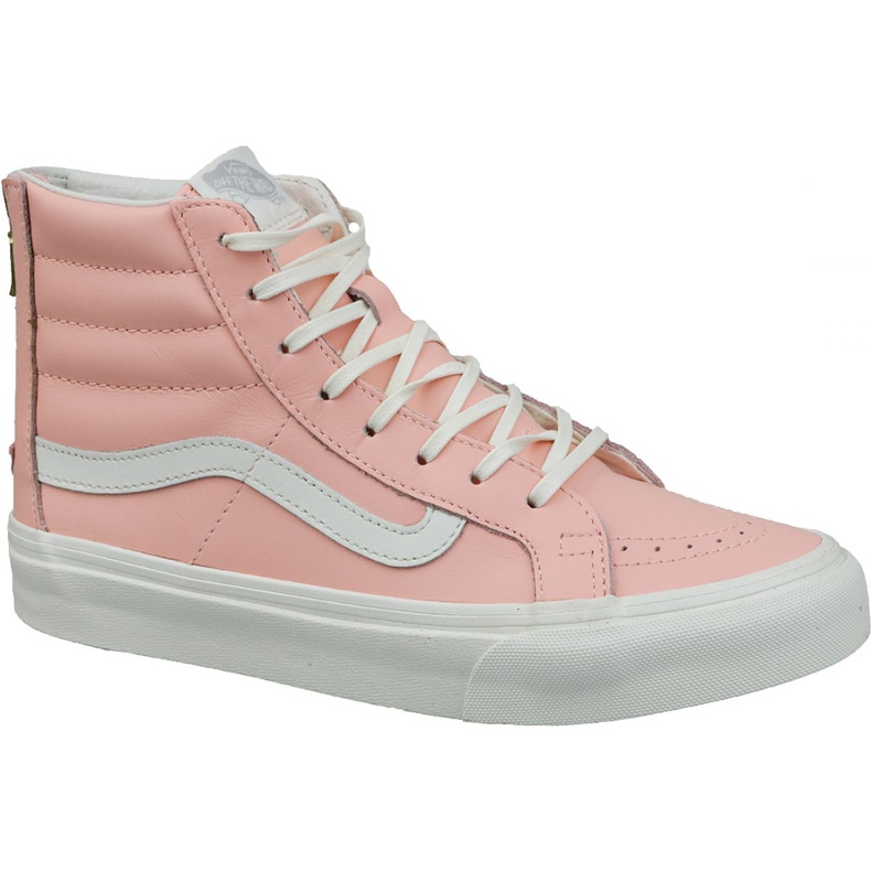Chaussures Vans Sk8-Hi Slim Zip W VXH8JMZ rose