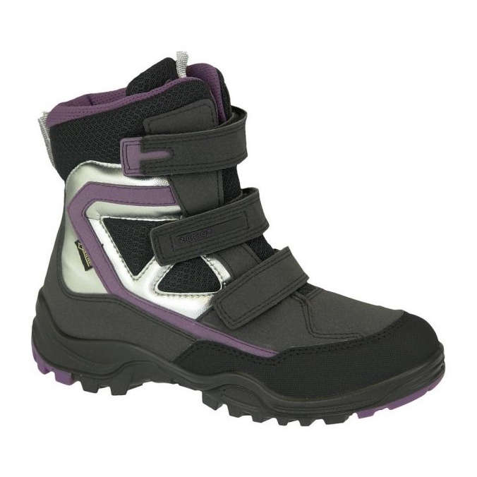 Chaussures d'hiver Ecco Xpedition Kids 70464259461 le noir violet gris