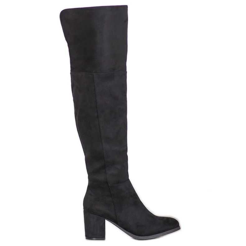 Clowse Bottes en daim le noir