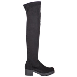 Seastar Bottes de plate-forme noir