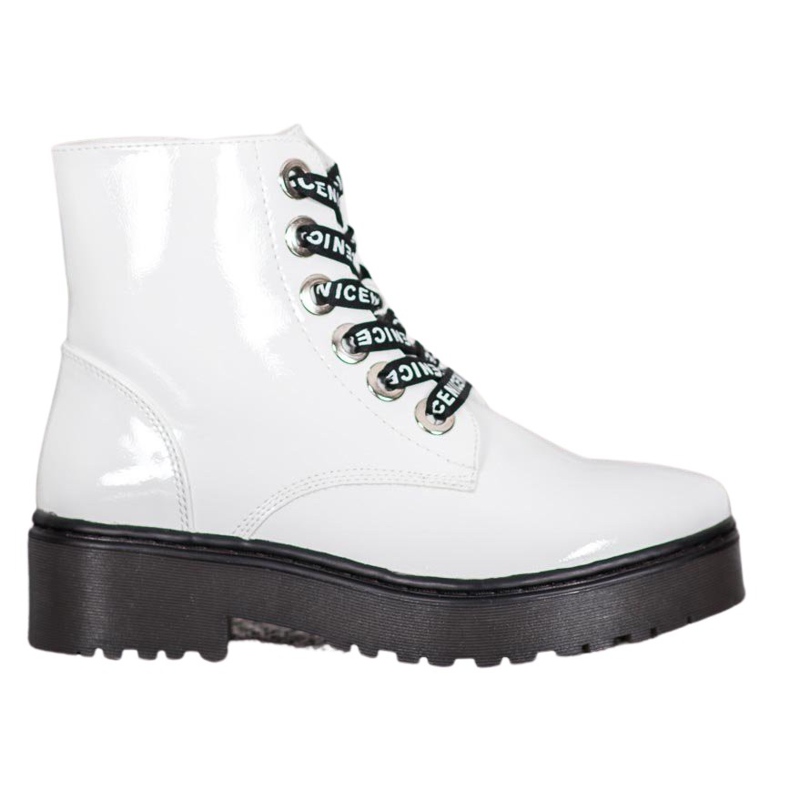 Sergio Leone Chaussures blanches sur la plate-forme