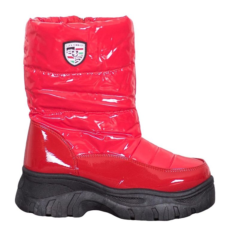 SHELOVET Bottes d'hiver chaudes rouge