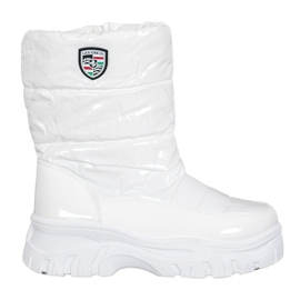 SHELOVET Bottes d'hiver chaudes blanc