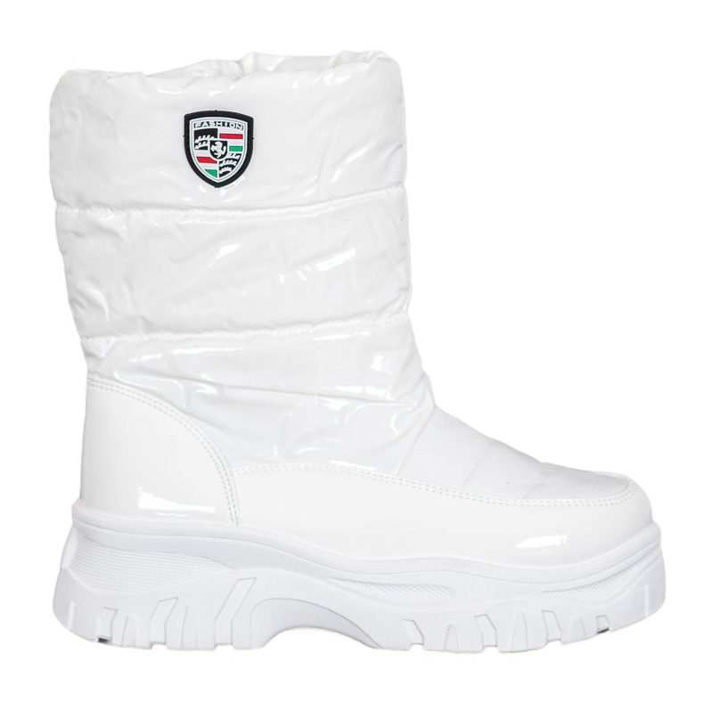 SHELOVET Bottes d'hiver chaudes blanche SHELOVET Bottes d'hiver chaudes blanche