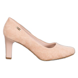 Sergio Leone Talons hauts en daim brun