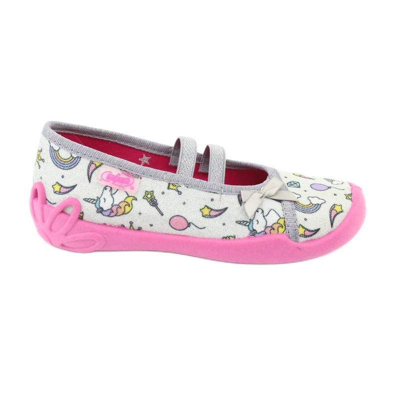 Chaussures enfant Befado 116X266 brun rose gris multicolore