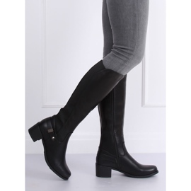 Noir Talons hauts noirs CH1961 Noir II