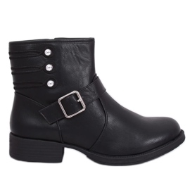 Bottes militaires noires ZW08 Noir