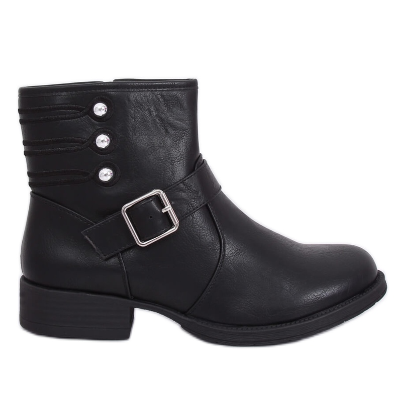 Bottes militaires noires ZW08 Noir le noir Bottes militaires noires ZW08 Noir le noir