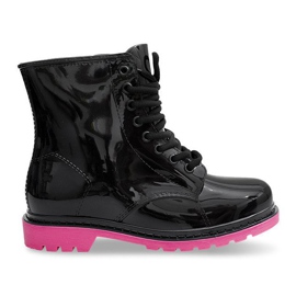 Galoches Glany Trapery Mdx NOIR / ROSE