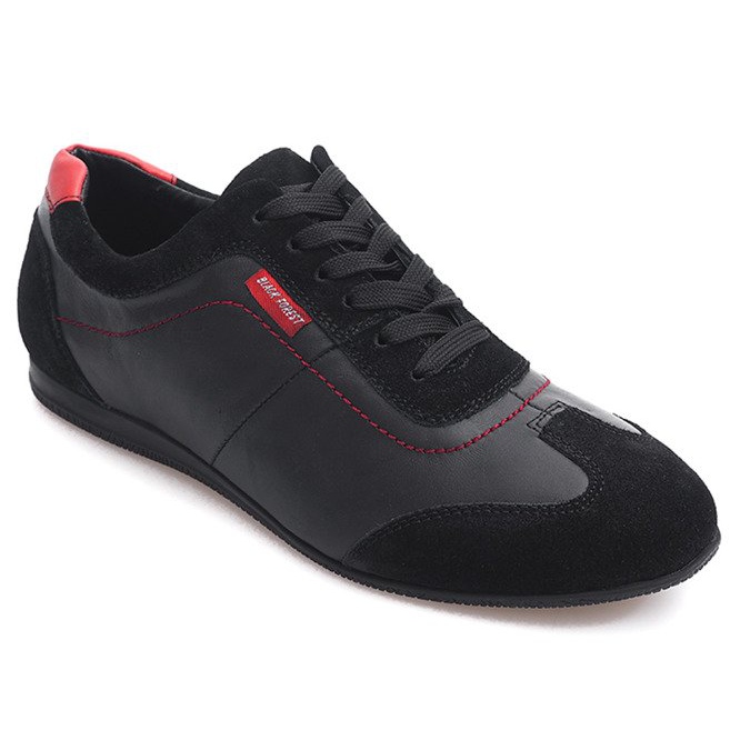 Chaussures Urbaines Casual Cuir Naturel 2012 Noir le noir