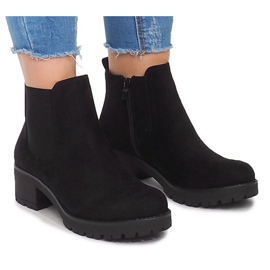 Bottes en daim B05 Noir