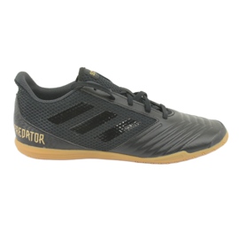 Chaussures indoor adidas Predator 19.4 In Sala M F35633 noir