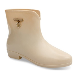 Bottines Wellington avec nœud BL01 Beige Bottines Wellington avec nœud BL01 Beige