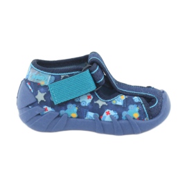 Sandales pour enfants Befado 190P090 bleu marine bleu