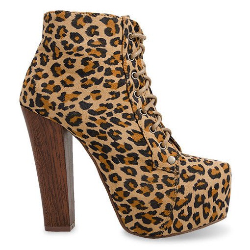 Bottes Unie À Talon E347 Beige brun le noir multicolore