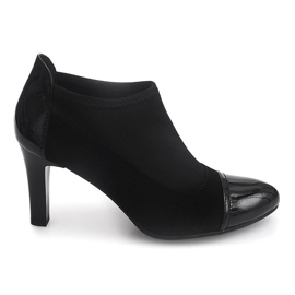 Bottes Élégantes Sur Un Poteau 8367 Noir le noir
