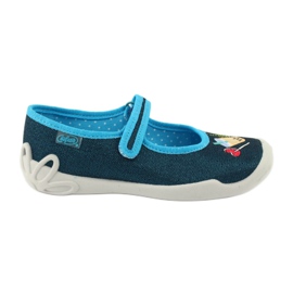 Chaussures pour enfants Befado 114Y385 bleu marine bleu