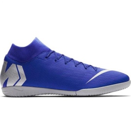 Chaussures d'intérieur Nike Mercurial Superfly 6 Academy Ic M AH7369-400 bleu bleu