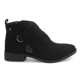 Bottes Élégantes B7330 Noir le noir