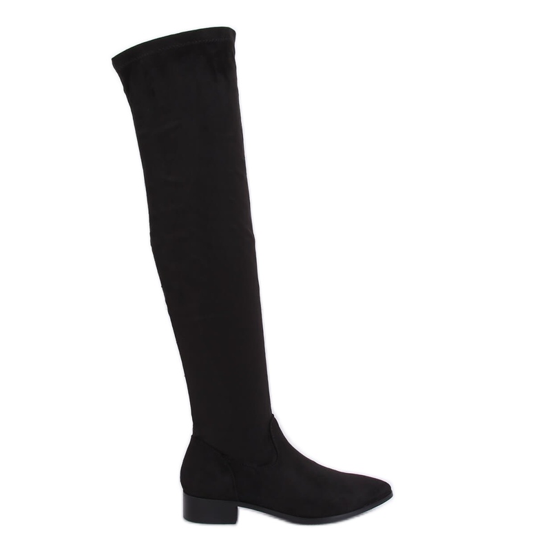 Cuissardes à talons plats noir RB34P Black Ii Genre le noir