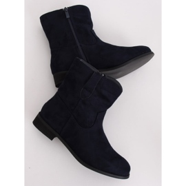 Bottines bleu marine pour femme 3820 Bleu
