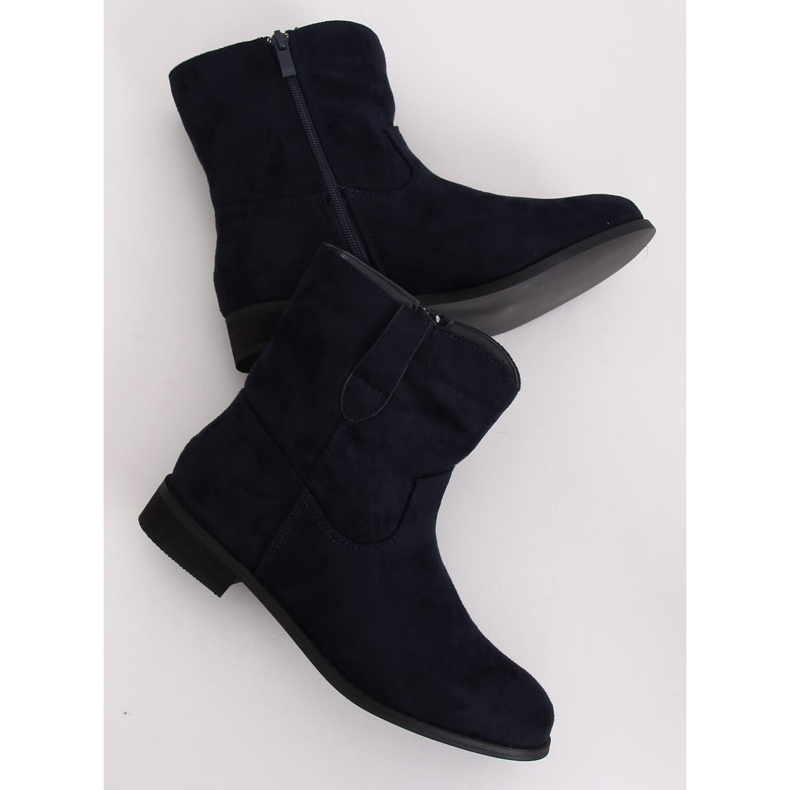 Bottines bleu marine pour femme 3820 Bleu Bottines bleu marine pour femme 3820 Bleu