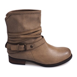 Boots Cowboy Ajourées 6153 Kaki