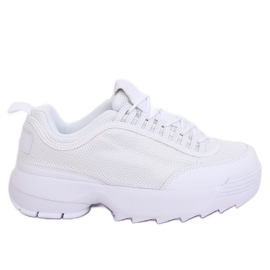 Blanc DSC82 Chaussures de sport blanches