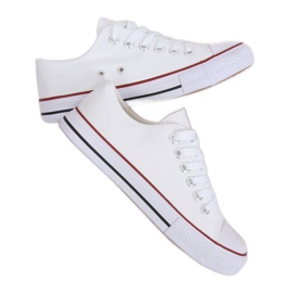 Baskets classiques blanches pour femmes 7050Y Blanc